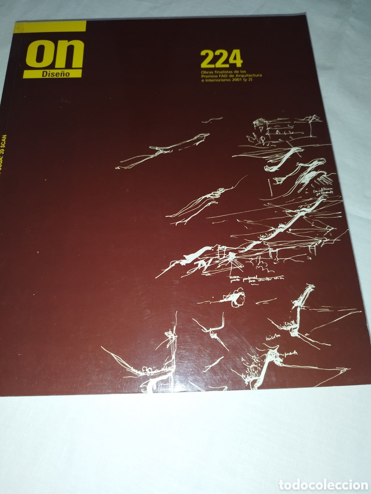 Libros de segunda mano: REVISTA ON DISE&Ntilde;O N.&ordm; 224. 2001. ARQUITECTURA - DISE&Ntilde;O. MUY ILUSTRADA.