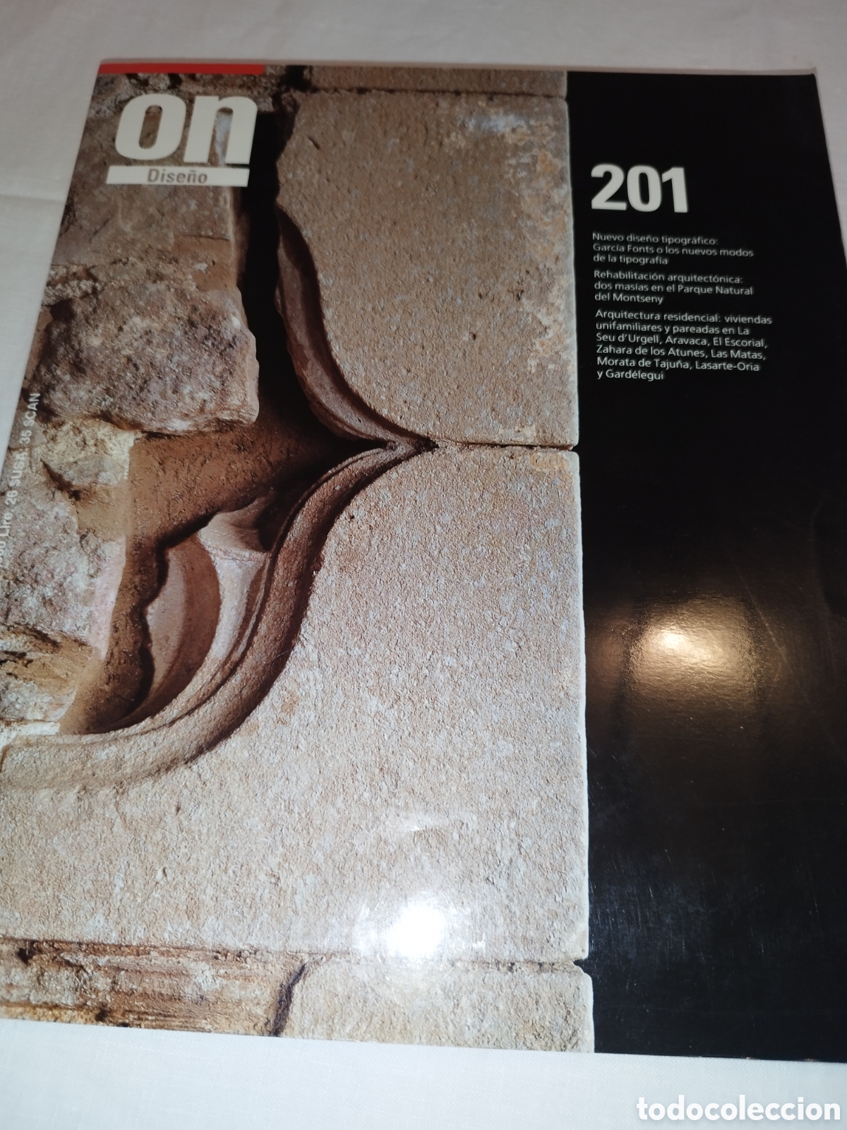 Libros de segunda mano: REVISTA ON DISE&Ntilde;O N.&ordm; 201. 1999. ARQUITECTURA - DISE&Ntilde;O. MUY ILUSTRADA.