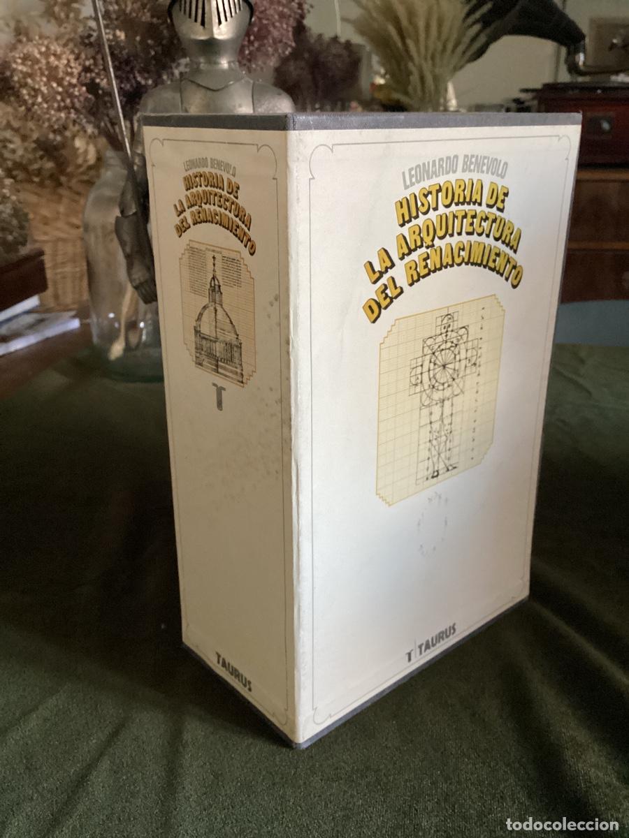 Libros de segunda mano: BENEVOLO: HISTORIA DE LA ARQUITECTURA DEL RENACIMIENTO, (TAURUS).
