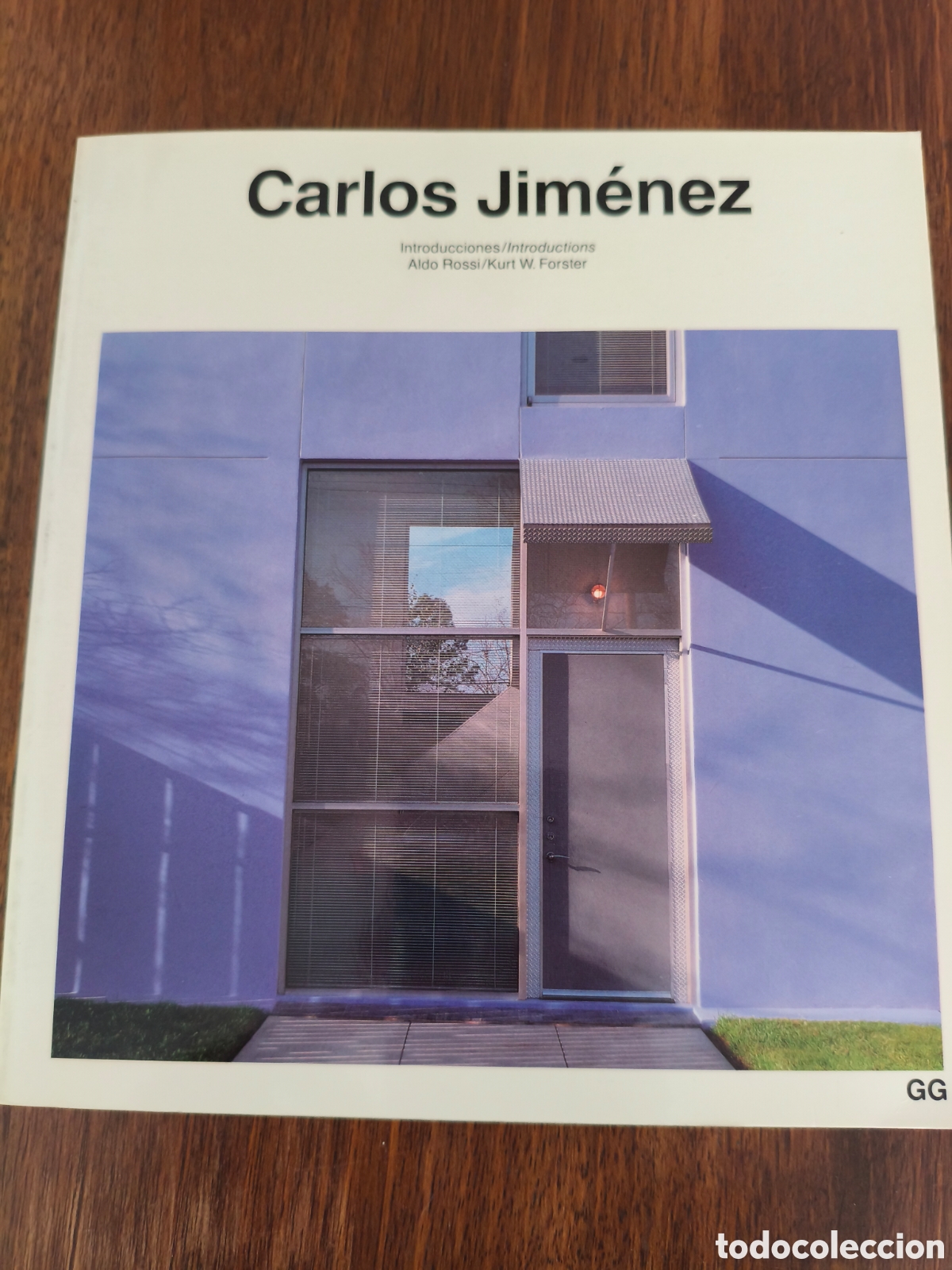 Libros de segunda mano: CARLOS JIM&Eacute;NEZ CAT&Aacute;LOGOS DE ARQUITECTURA CONTEMPORANEA ED. GUSTAVO GILI 1991