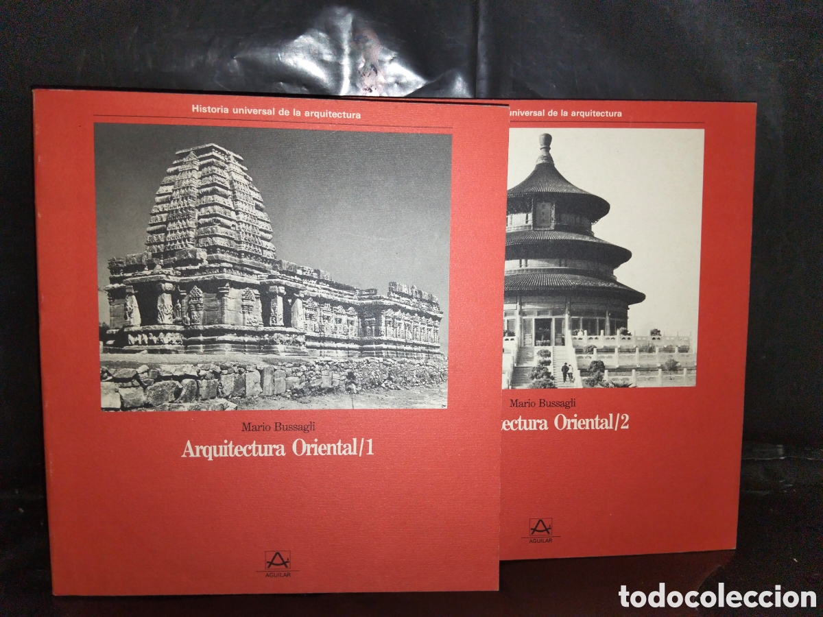 Libros de segunda mano: MARIO BUSSAGLI. ARQUITECTURA ORIENTAL (2 TOMOS) .AGUILAR