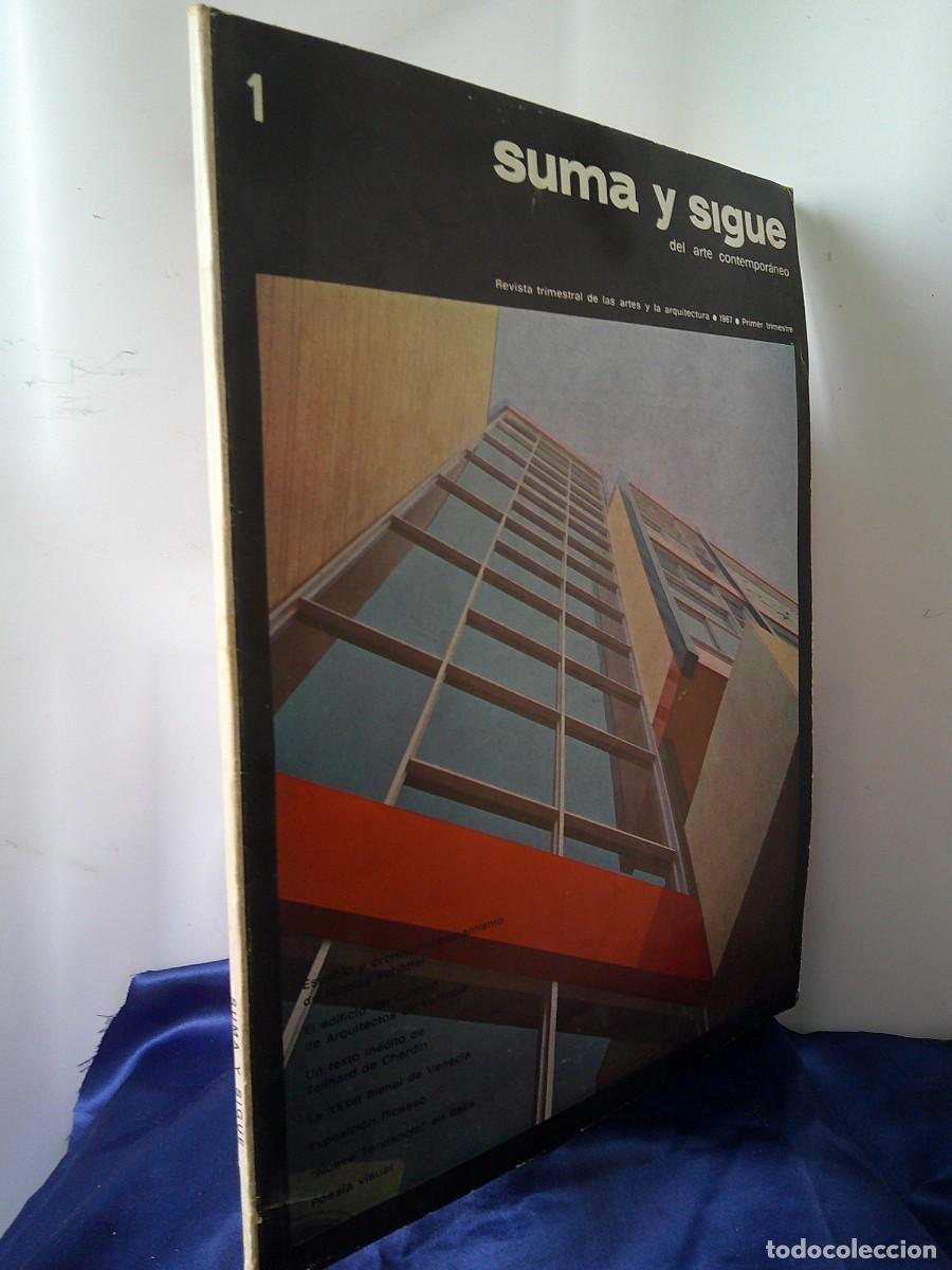 Libros de segunda mano: &iexcl;&iexcl; SUMA Y SIGUE, del ARTE CONTEMPORANEO.-ARQUITECTURA. (A&ntilde;o-1967). !! C-32