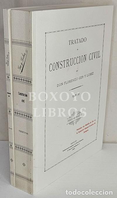 Libros de segunda mano: GER Y LOBEZ, Florencio. Tratado de Construcci&oacute;n Civil