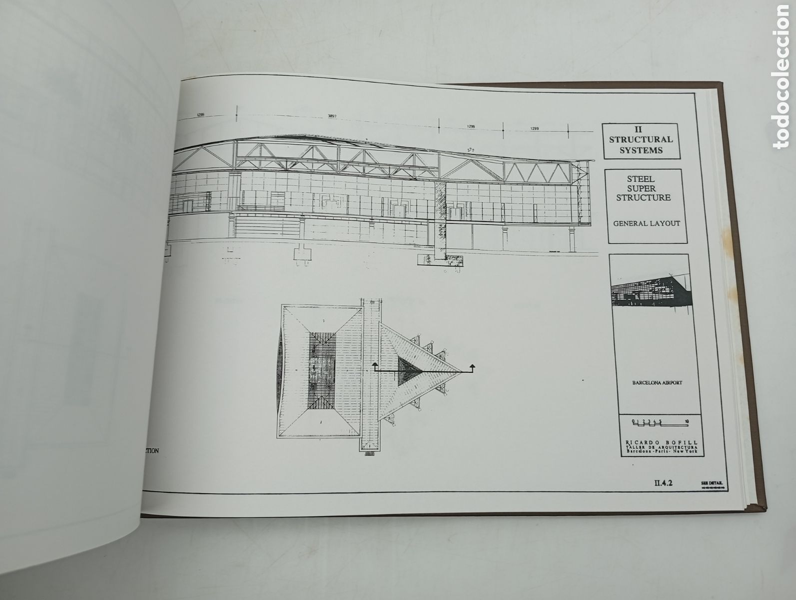 Libros de segunda mano: RARO ejemplar obras planos de Ricardo Bofill - Foto 8
