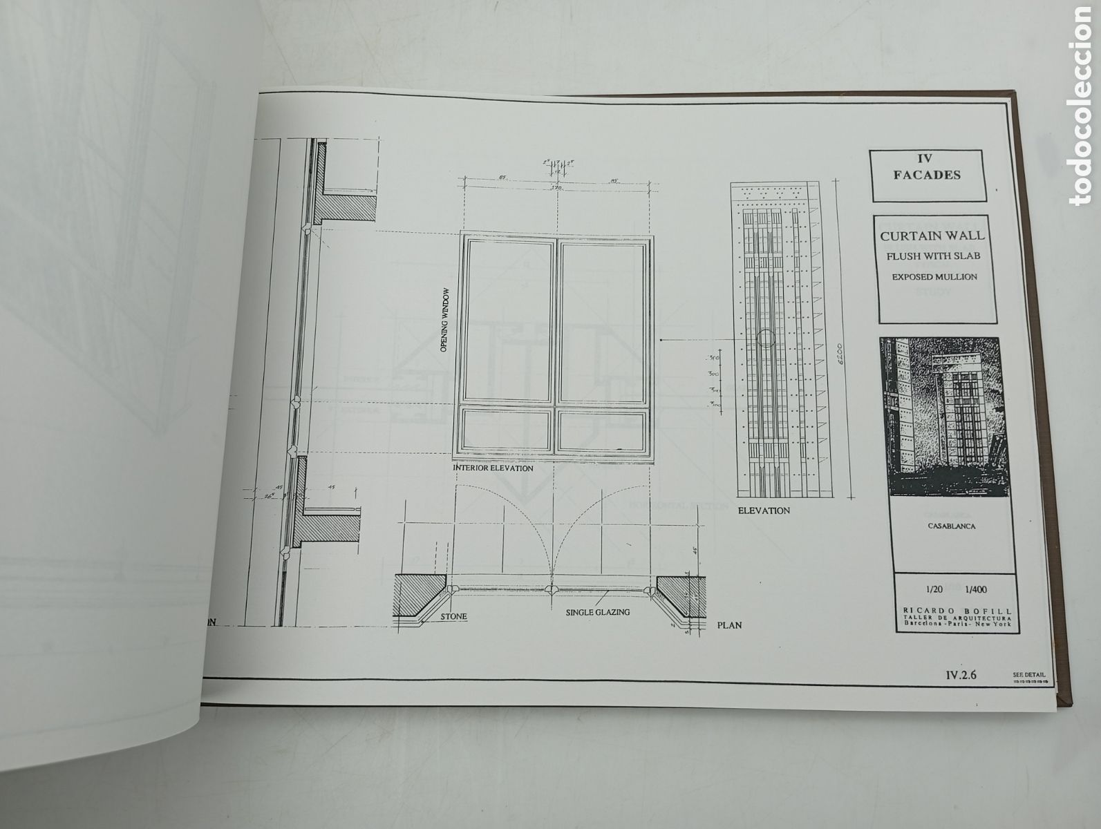 Libros de segunda mano: RARO ejemplar obras planos de Ricardo Bofill - Foto 10