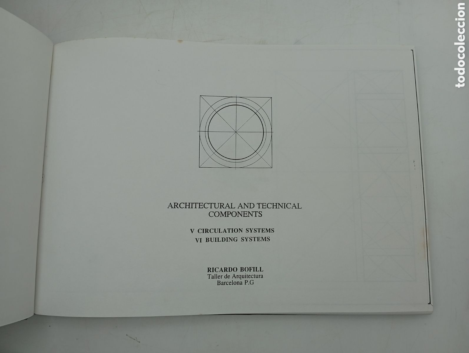 Libros de segunda mano: RARO ejemplar obras planos de Ricardo Bofill - Foto 11