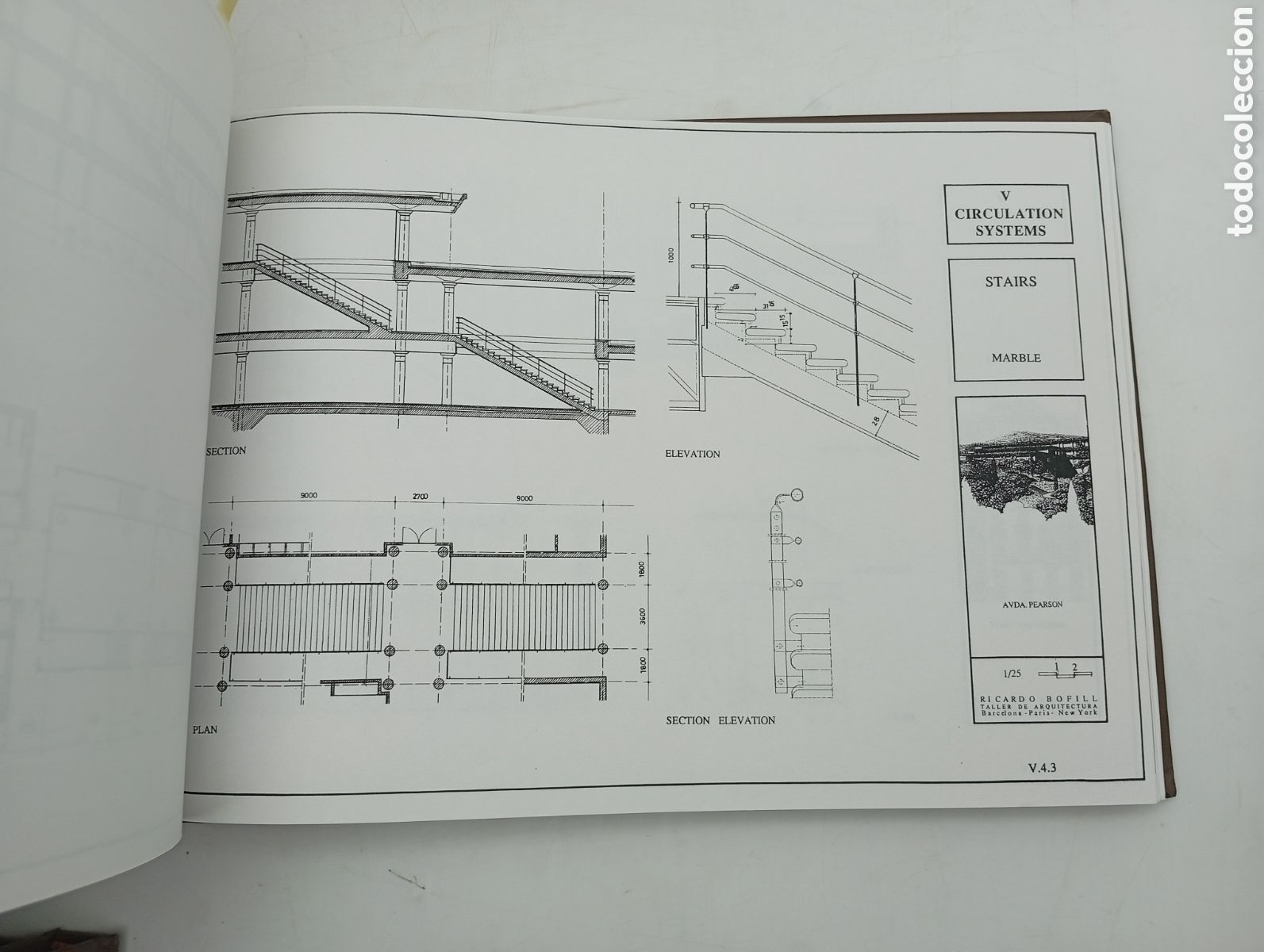 Libros de segunda mano: RARO ejemplar obras planos de Ricardo Bofill - Foto 13