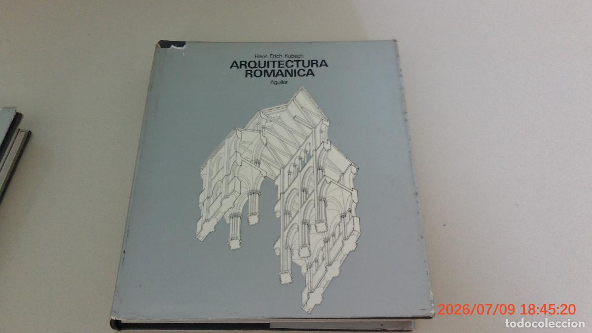 Libros de segunda mano: Arquitectura rom&aacute;nica. Hans Erich Kubach. Aguilar