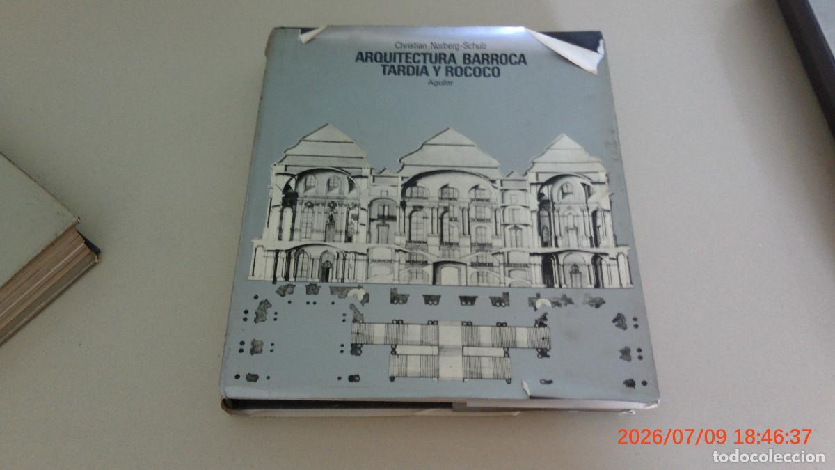 Libros de segunda mano: Arquitectura barroca - Christian Norberg-Schulz. Aguilar