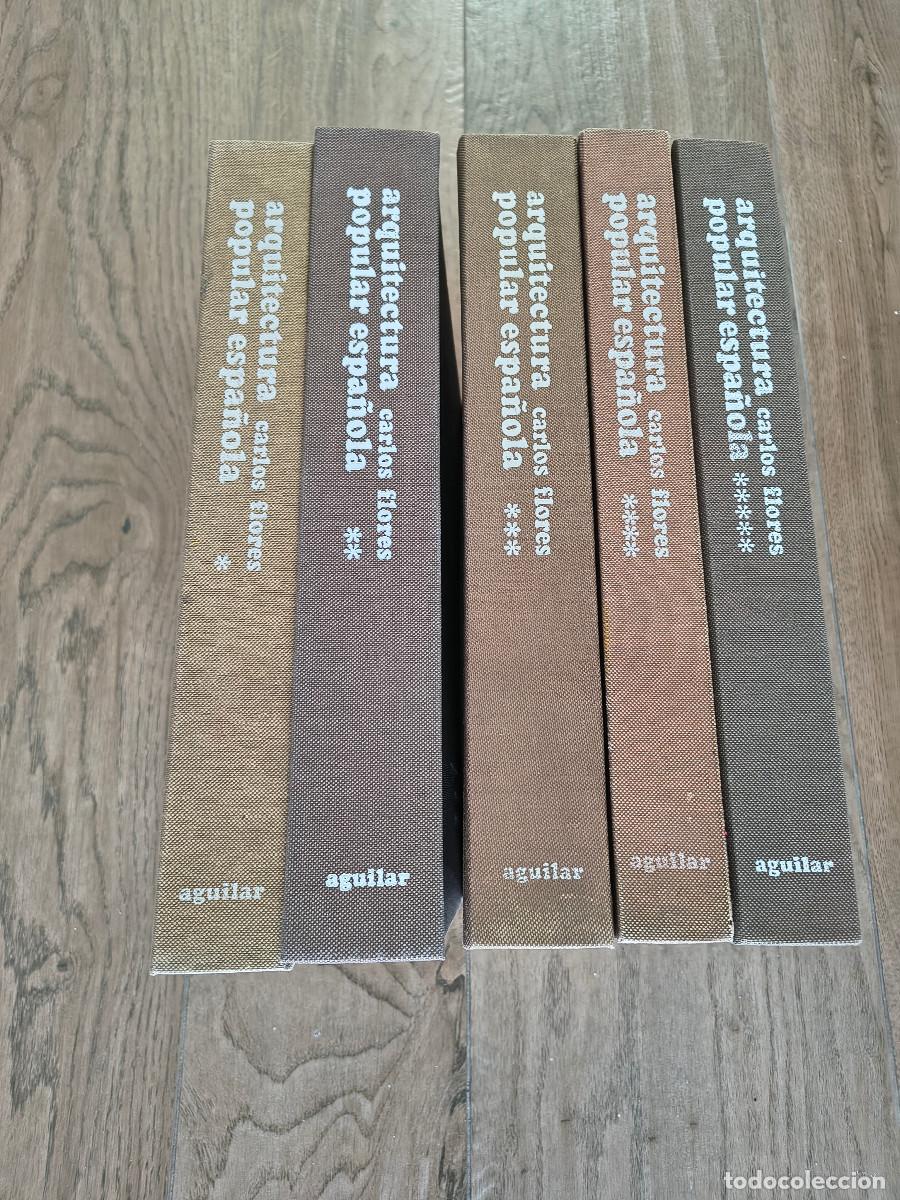 Libros de segunda mano: Arquitectura Popular Espa&ntilde;ola, Carlos Flores, Aguilar