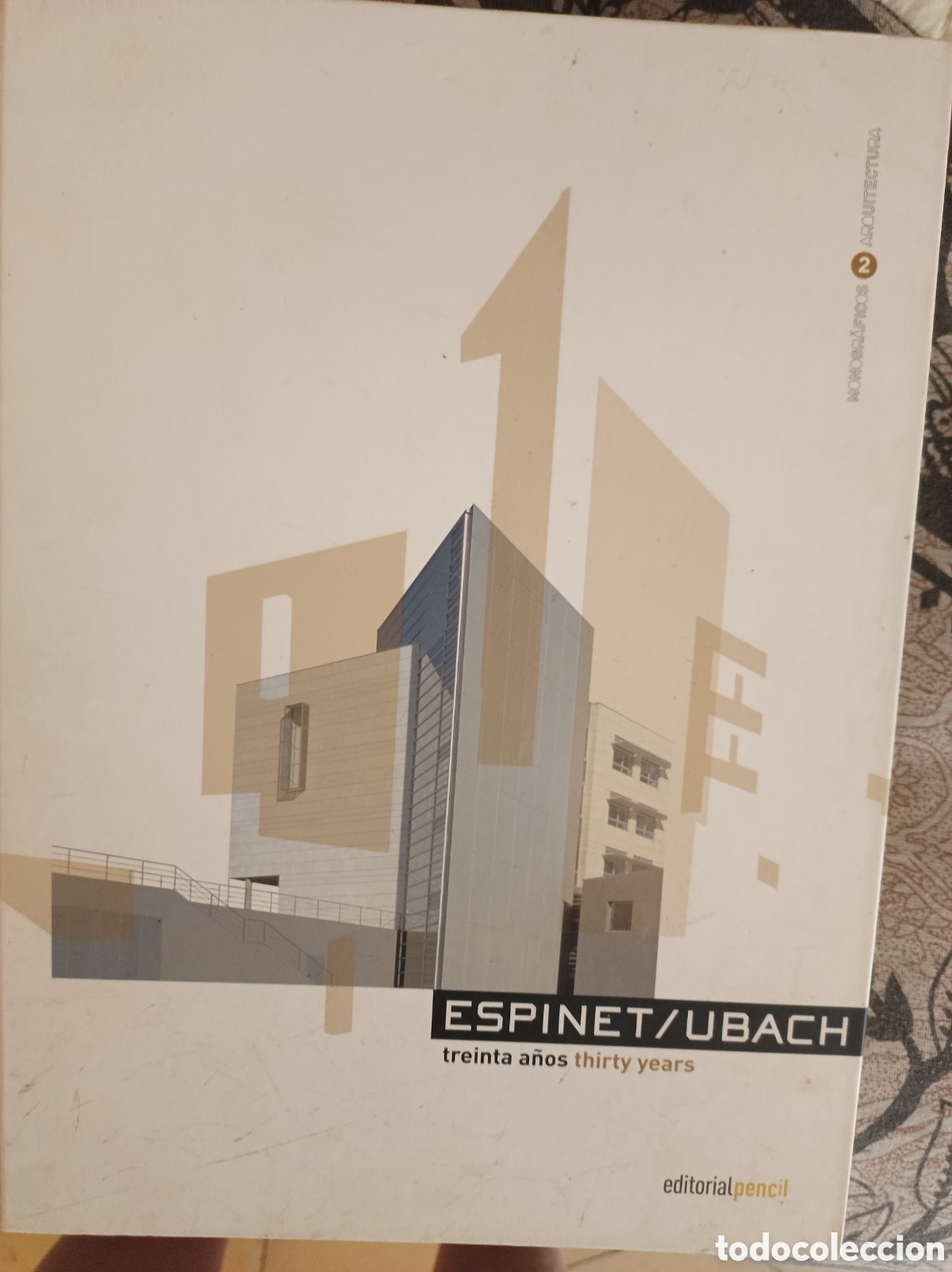 Libros de segunda mano: Libro de arquitectura con proyectos de Miquel Espinet i Antoni Ubach