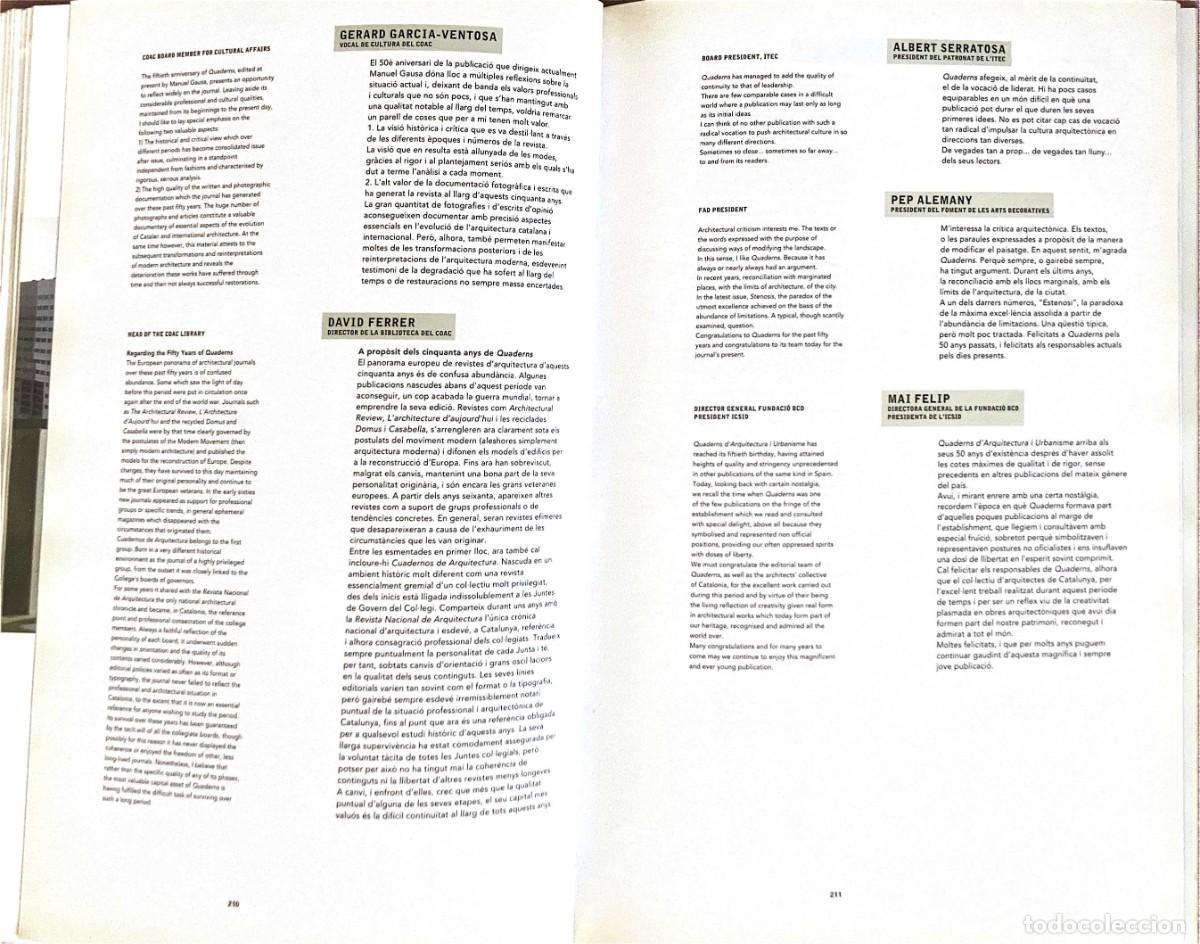 Libros de segunda mano: Quaderns 50 (1944- 1994) - Foto 17