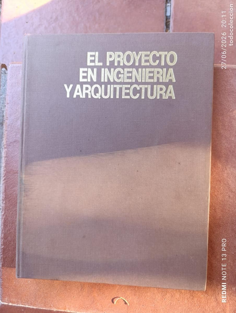 Libros de segunda mano: EL PROYECTO EN INGENIERIA Y ARQUITECTURA, JOSE S. PIQUER