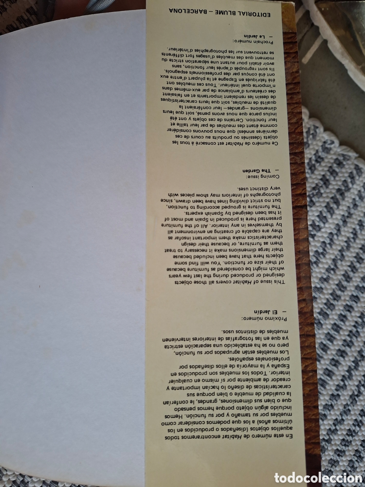 Libros de segunda mano: HABITAT,LOS MUEBLES de Marta Ribalta - Foto 2