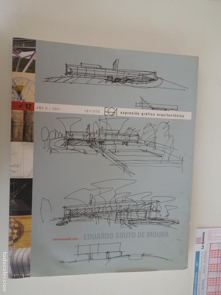 Libros de segunda mano: EXPRESION GR&Aacute;FICA ARQUITECT&Oacute;NICA N&ordm; 12 REVISTA - CONVERSANDO CON EDUARDO SOUTO DE MOURA - 12-2007