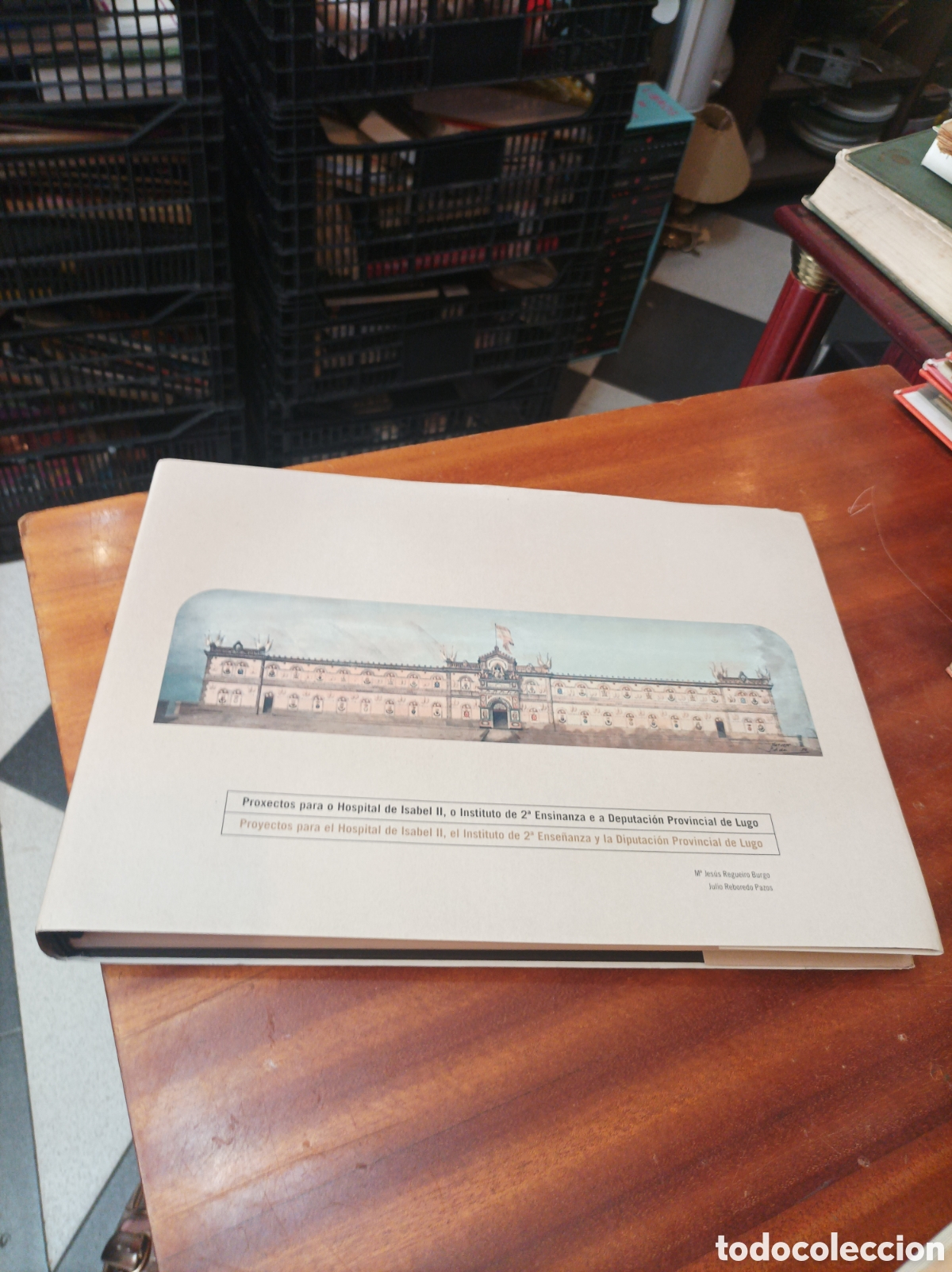 Libros de segunda mano: PROYECTOS PARA O HOSPITAL DE ISABEL II ,O INSTITUTO DE 2 ENSE&Ntilde;ANZA,EA DIPUTACI&Oacute;N PROVINCIAL DE LUGO.