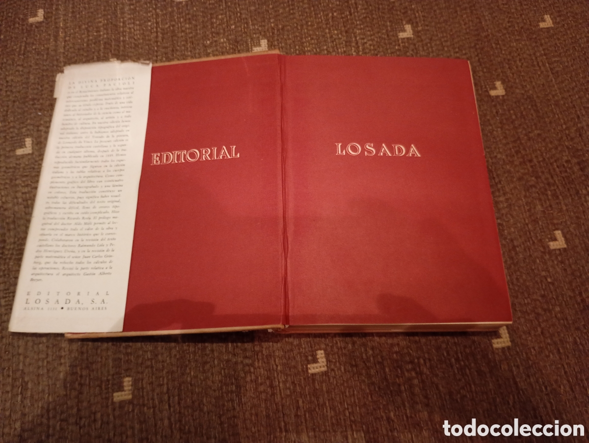 Libros de segunda mano: Libro La divina proporci&oacute;n de 1946 - Foto 5