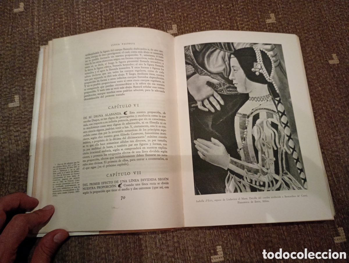 Libros de segunda mano: Libro La divina proporci&oacute;n de 1946 - Foto 8