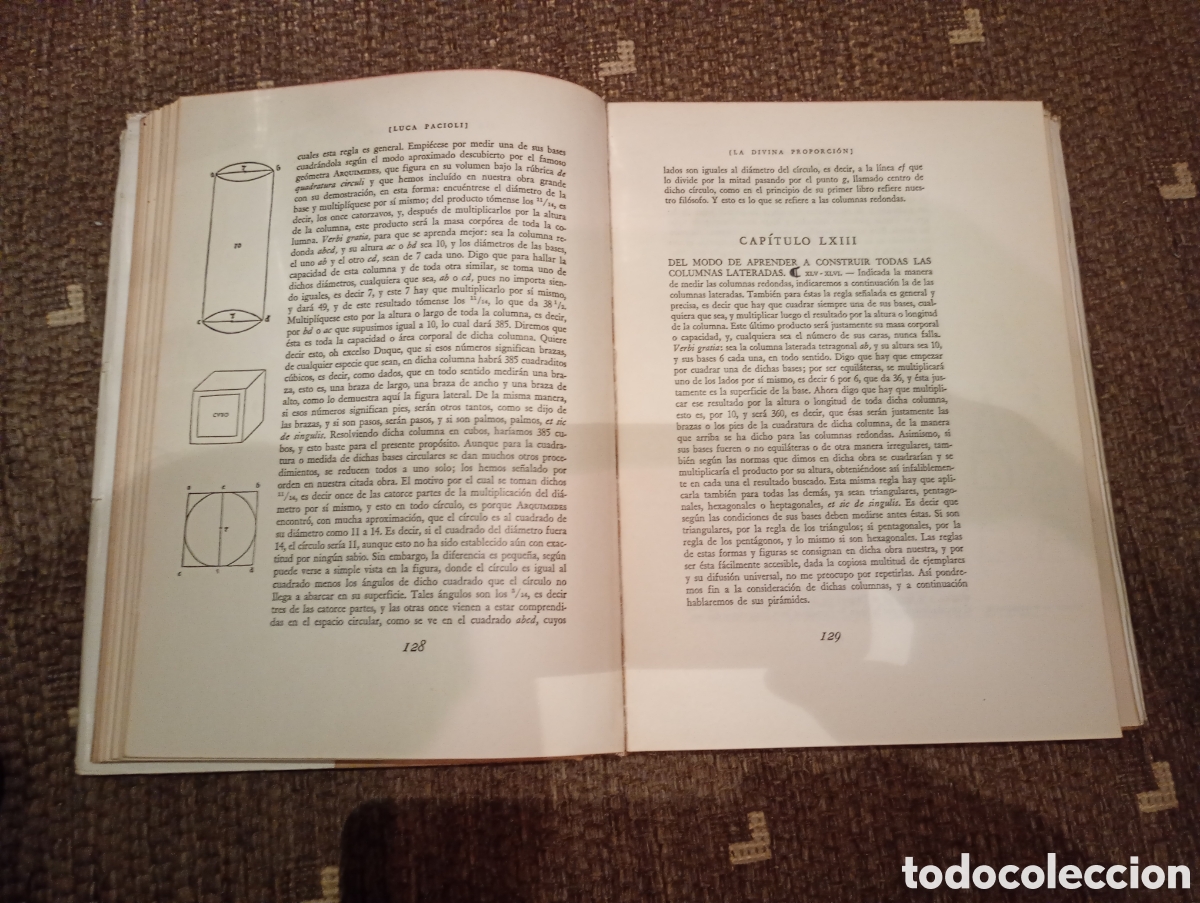 Libros de segunda mano: Libro La divina proporci&oacute;n de 1946 - Foto 9
