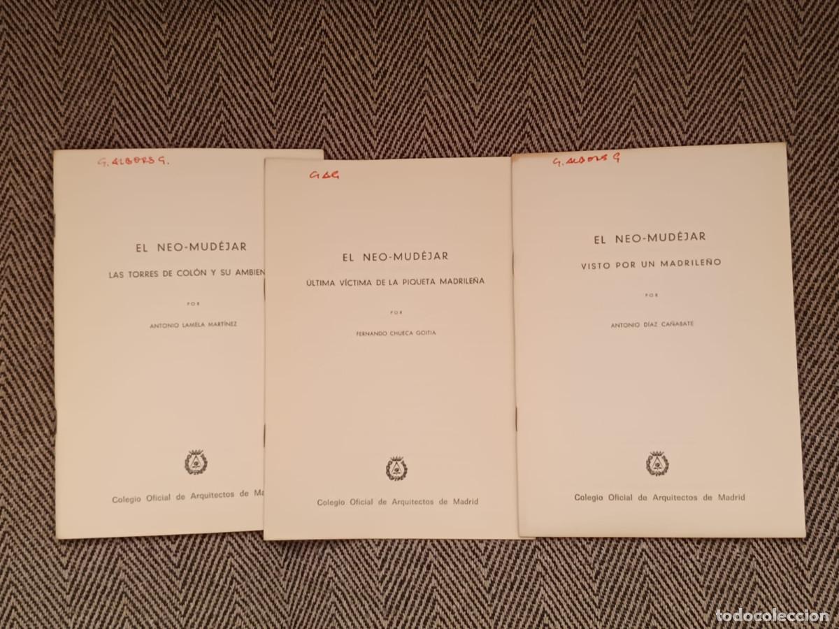 Libros de segunda mano: EL NEO MUDEJAR 3 VOLUMENES