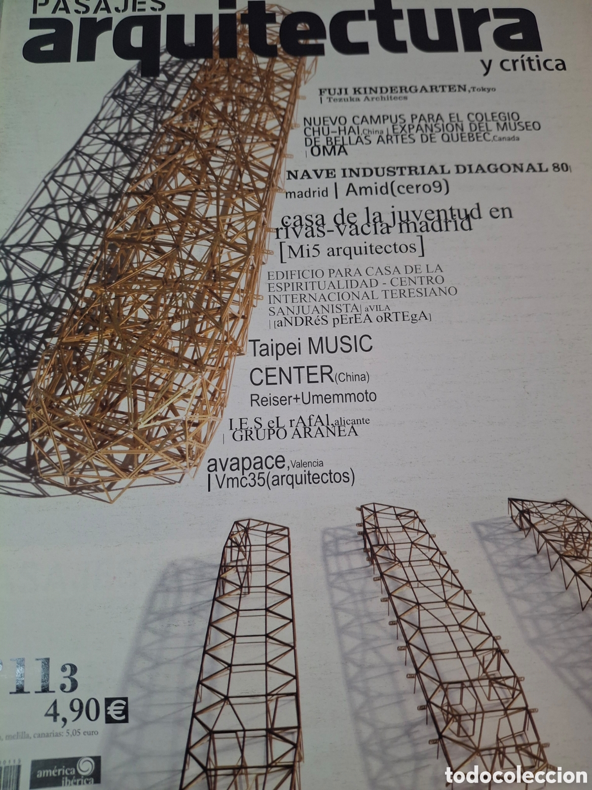 Libros de segunda mano: PASAJES ARQUITECTURA Y CRITICA, N&ordm; 113, A&Ntilde;O 12, JULIO 2010