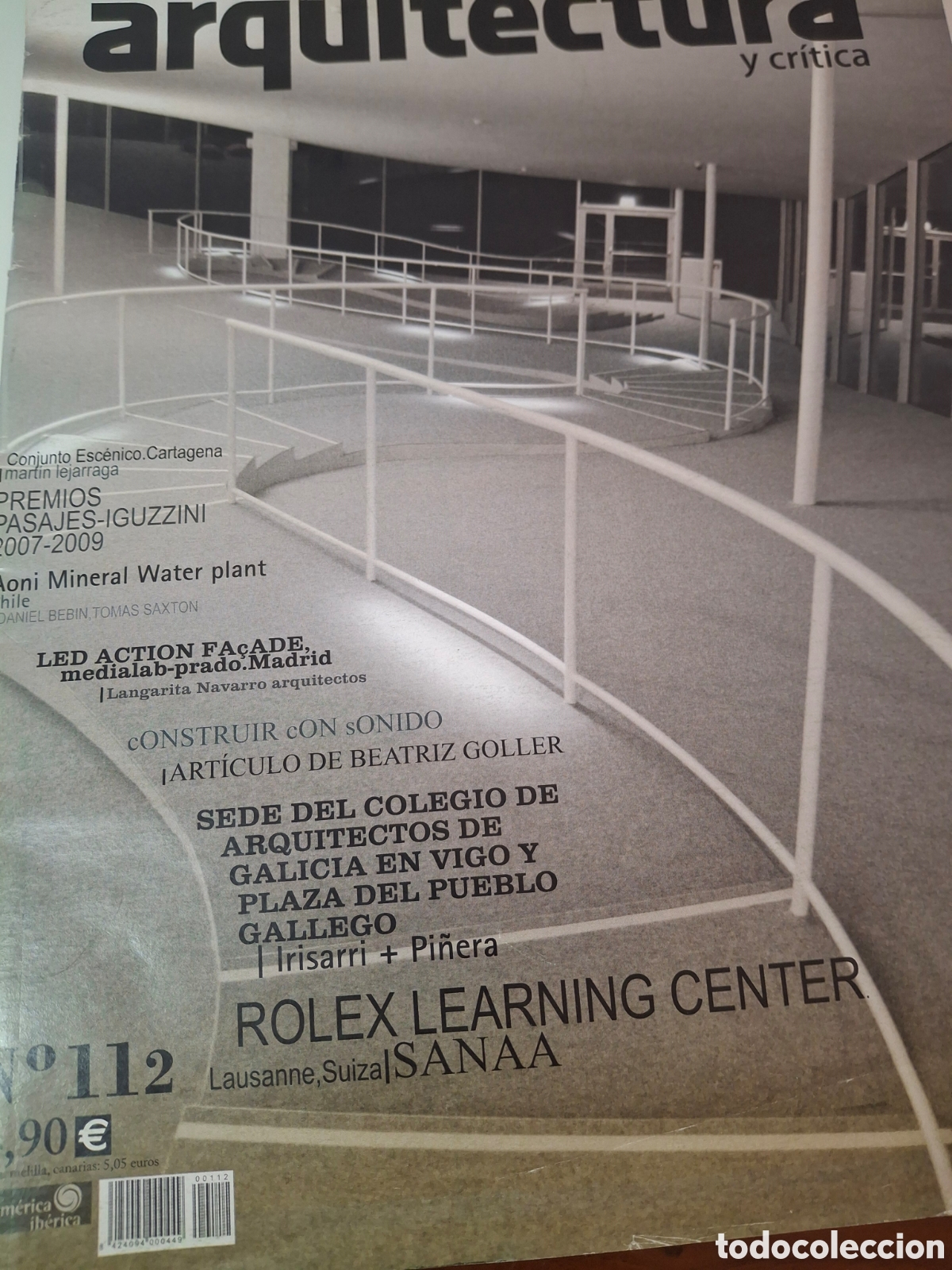 Libros de segunda mano: PASAJES ARQUITECTURA Y CRITICA, N&ordm; 112, A&Ntilde;O 12, 2011