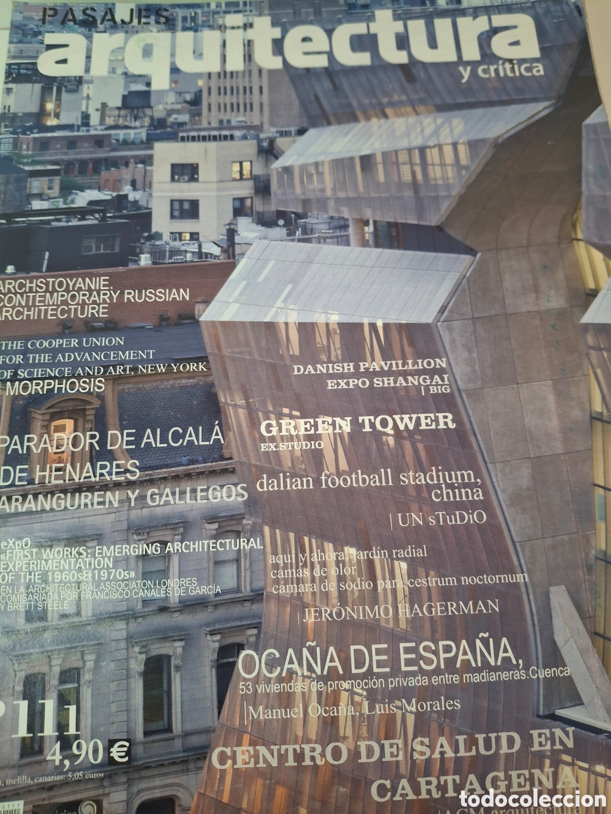 Libros de segunda mano: PASAJES ARQUITECTURA Y CRITICA, N&ordm; 111, A&Ntilde;O 12, 2011