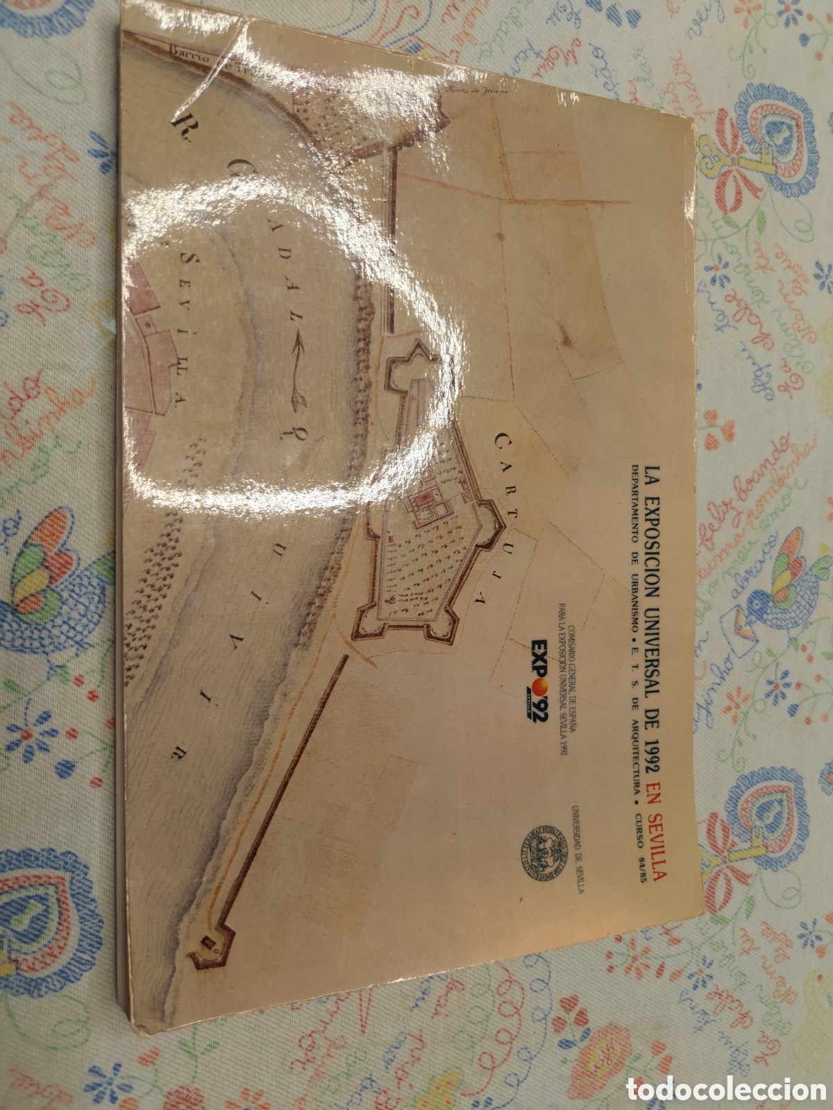 Libros de segunda mano: LA EXPOSICI&Oacute;N UNIVERSAL DE 1992 EN SEVILLA. Dept Urbanismo. ETS Arquitectura. Curso 84/85