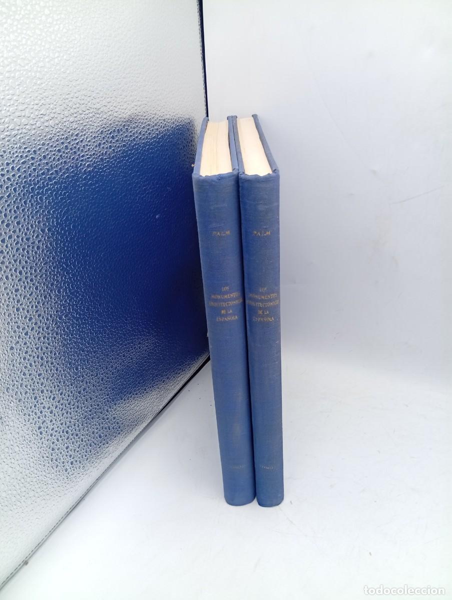 Libros de segunda mano: LOS MONUMENTOS ARQUITECTONICOS DE LA ESPA&Ntilde;OLA. ERWIN WALTER PALM. TOMO I Y II. 1955.