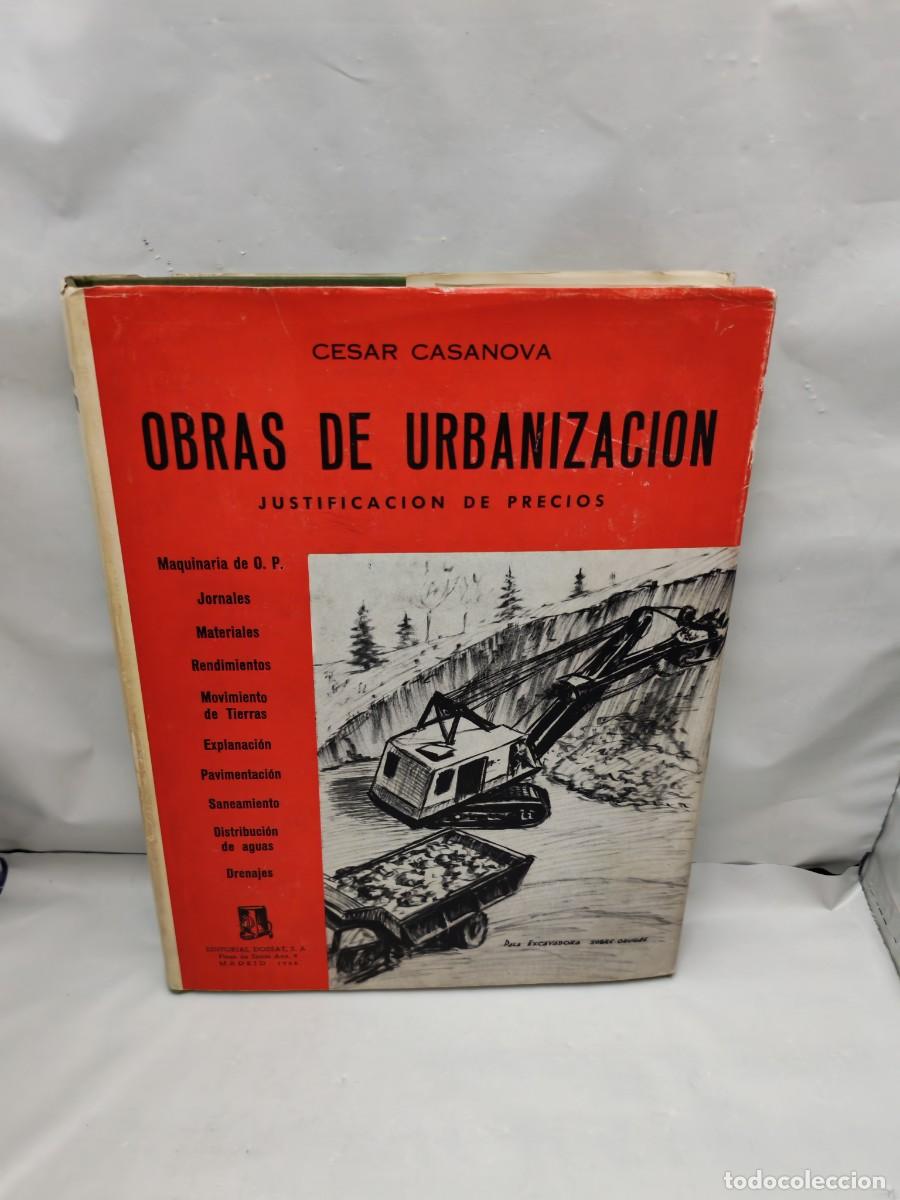 Libros de segunda mano: Obras de urbanizaci&oacute;n: Justificaci&oacute;n de precios (Primera edici&oacute;n, tapa dura)