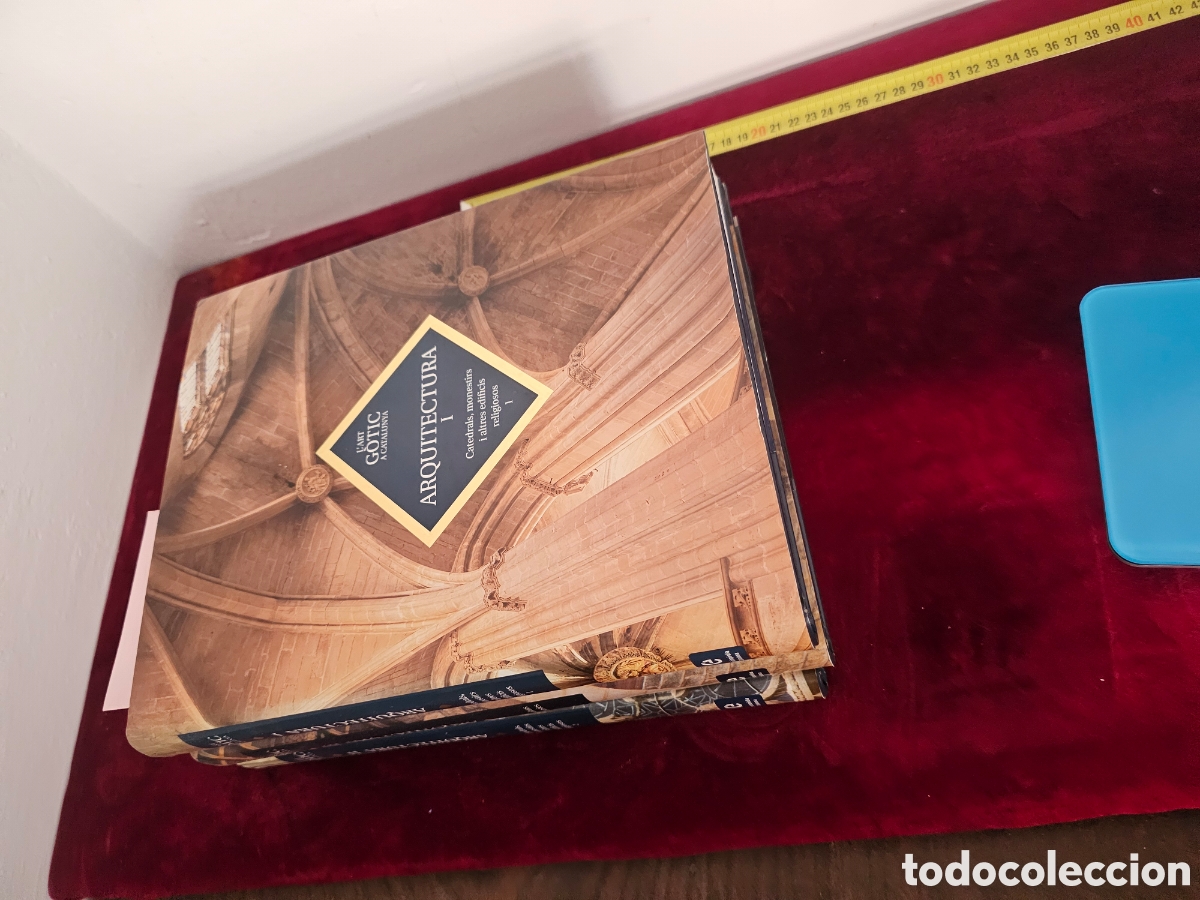 Libros de segunda mano: ​Lote 3 Vol&uacute;menes: El Arte G&oacute;tico en Catalu&ntilde;a - Arquitectura (Enciclop&egrave;dia Catalana)