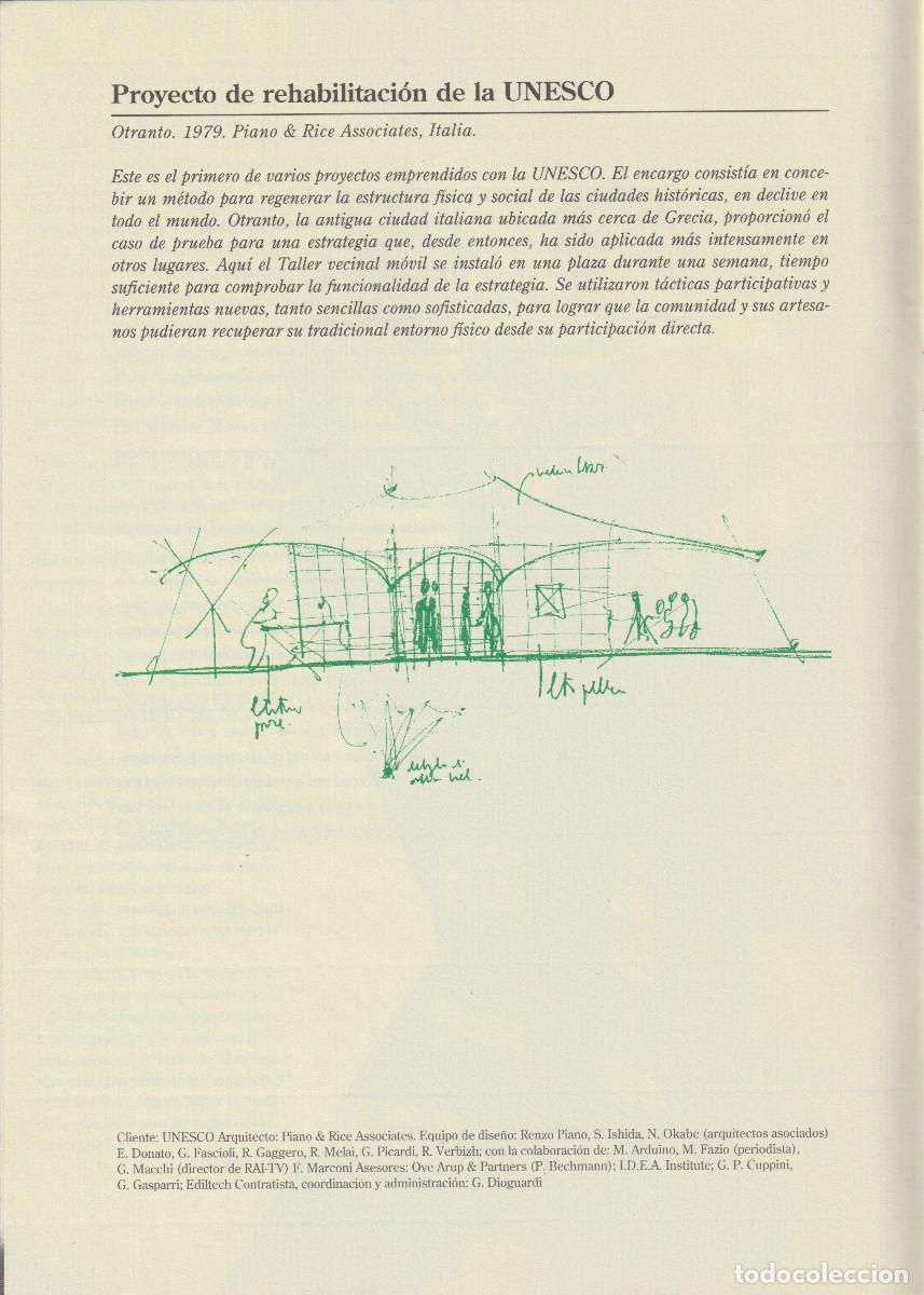 Libros de segunda mano: Renzo Piano Building Workshop - Foto 3