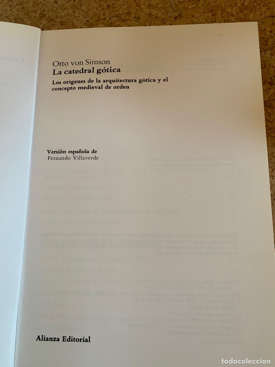 Libros de segunda mano: La catedral g&oacute;tica (Bols 49) - Foto 2