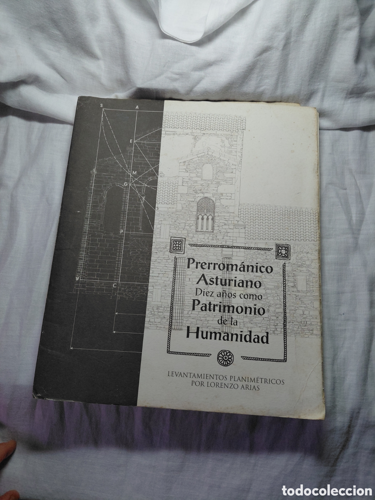 Libros de segunda mano: PRERROMANICO ASTURIANO DIEZ A&Ntilde;OS COMO PATRIMONIO DE LA HUMANIDAD.LEVANTAMIENTOS PLANIMETRICOS.LORENZ