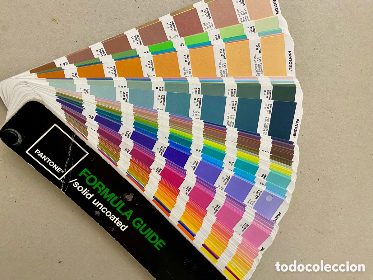 Libros de segunda mano: Carta de colores Pantone. - Foto 4