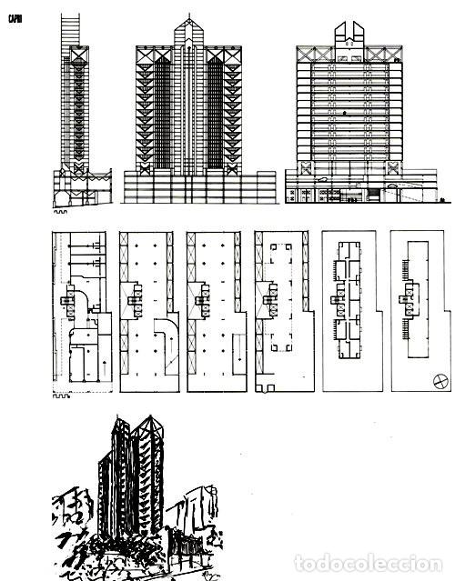 Libros de segunda mano: ARQUITECTURA VERTICAL. SYLVIO EMRICH PODESTA. LEITES BRANDAO. EDIFICIOS. CENTROS COMERCIALES. - Foto 11