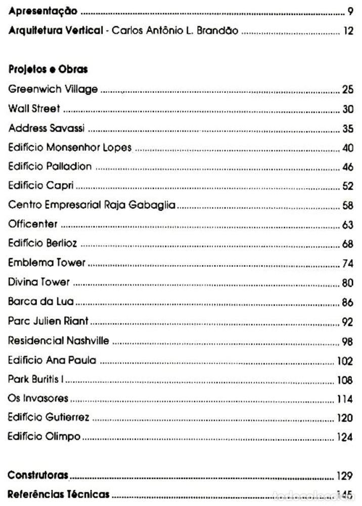 Libros de segunda mano: ARQUITECTURA VERTICAL. SYLVIO EMRICH PODESTA. LEITES BRANDAO. EDIFICIOS. CENTROS COMERCIALES. - Foto 20