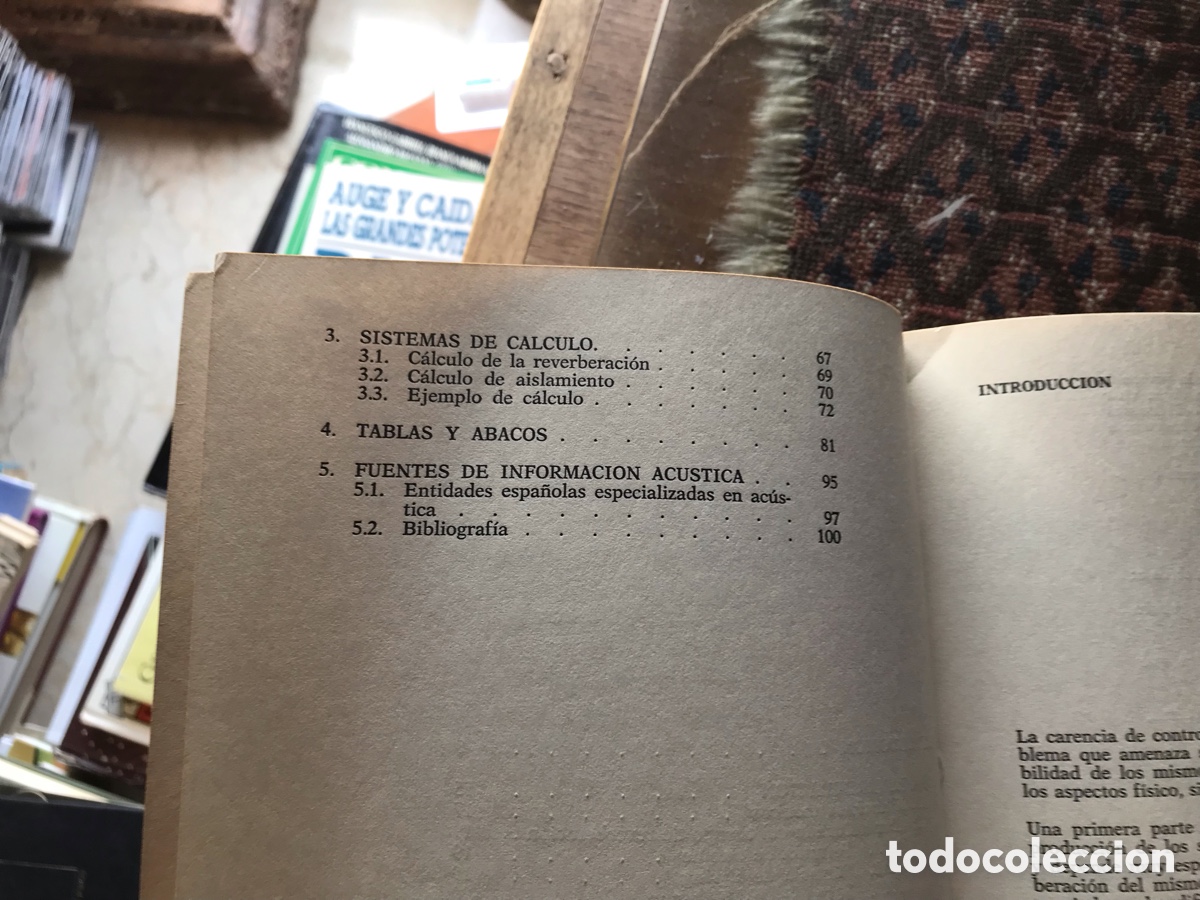 Libros de segunda mano: Control ac&uacute;stico en los edificios. Rafael Serra. Francisco de P. Labastida - Foto 4