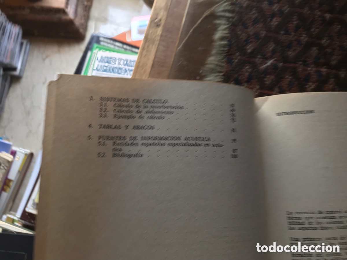Libros de segunda mano: Control ac&uacute;stico en los edificios. Rafael Serra. Francisco de P. Labastida - Foto 5
