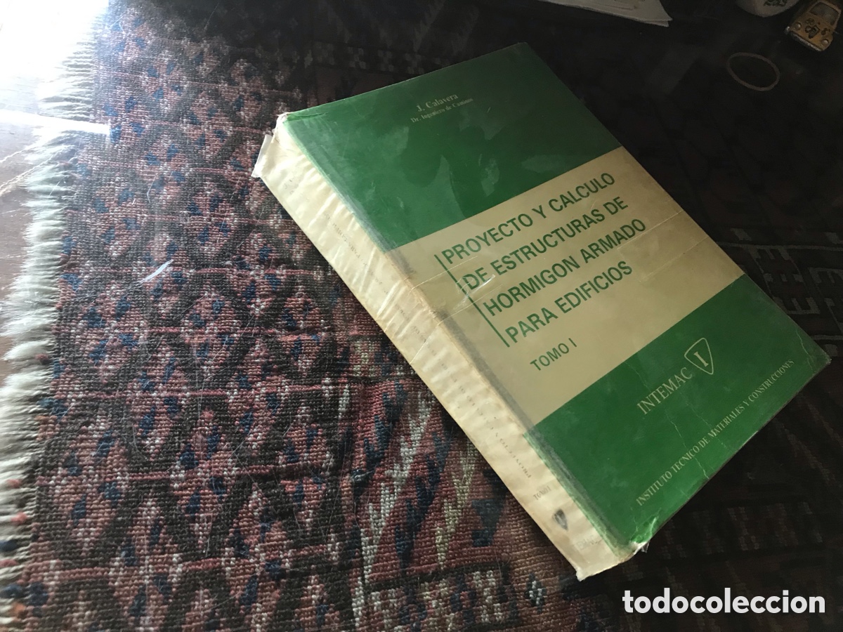 Libros de segunda mano: Proyecto y c&aacute;lculo de estructura de hormig&oacute;n armado para edificios, tomo I.