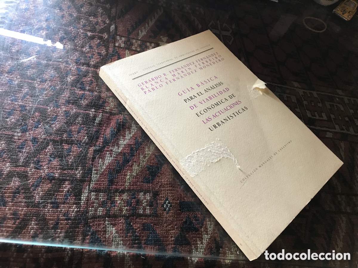 Libros de segunda mano: Gu&iacute;a b&aacute;sica para el an&aacute;lisis de viabilidad econ&oacute;mica de las actuaciones urban&iacute;stica