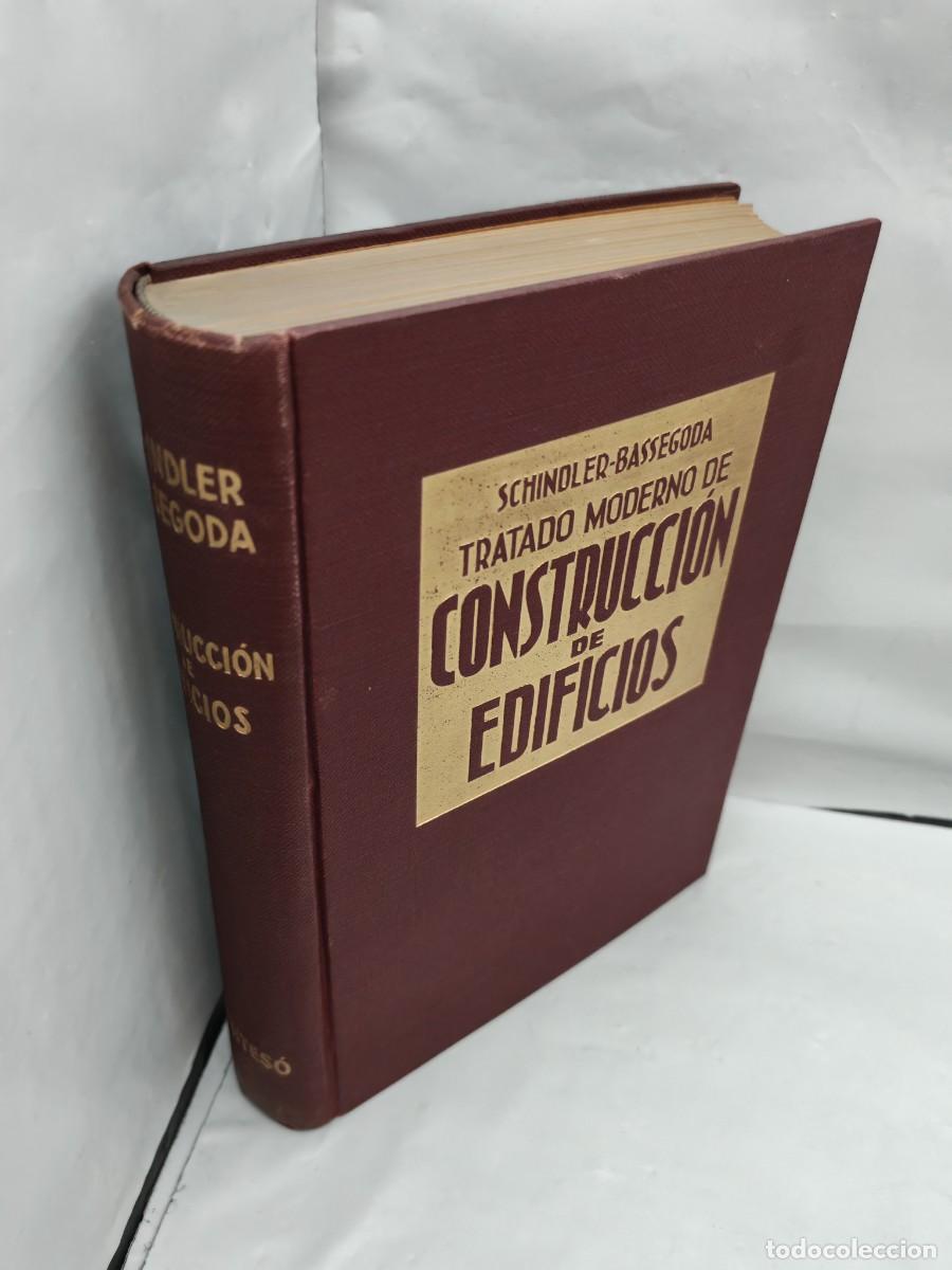 Libros de segunda mano: Construcci&oacute;n de Edificios, DOS LIBROS, Tomos I y II ((Reimpresiones revisadas 1953) - Foto 3