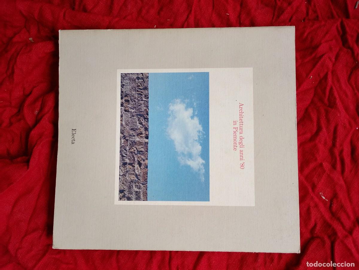 Libros de segunda mano: Architettura degli anni '80 in Piemonte; interesant&iacute;simo libro de arquitectura contempor&agrave;nea italian