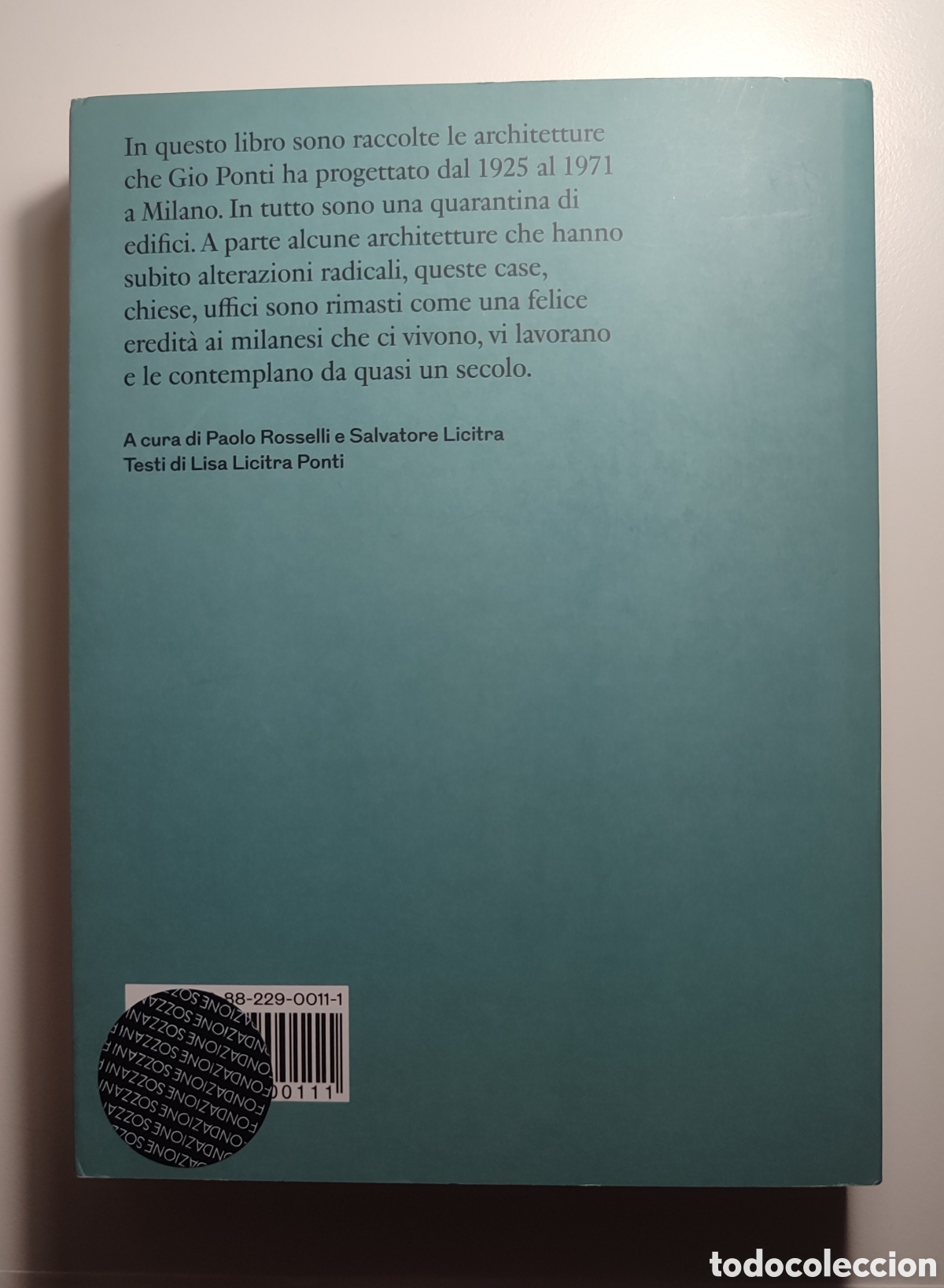 Libros de segunda mano: Gio Ponti e Milano Quodlibet - Foto 2