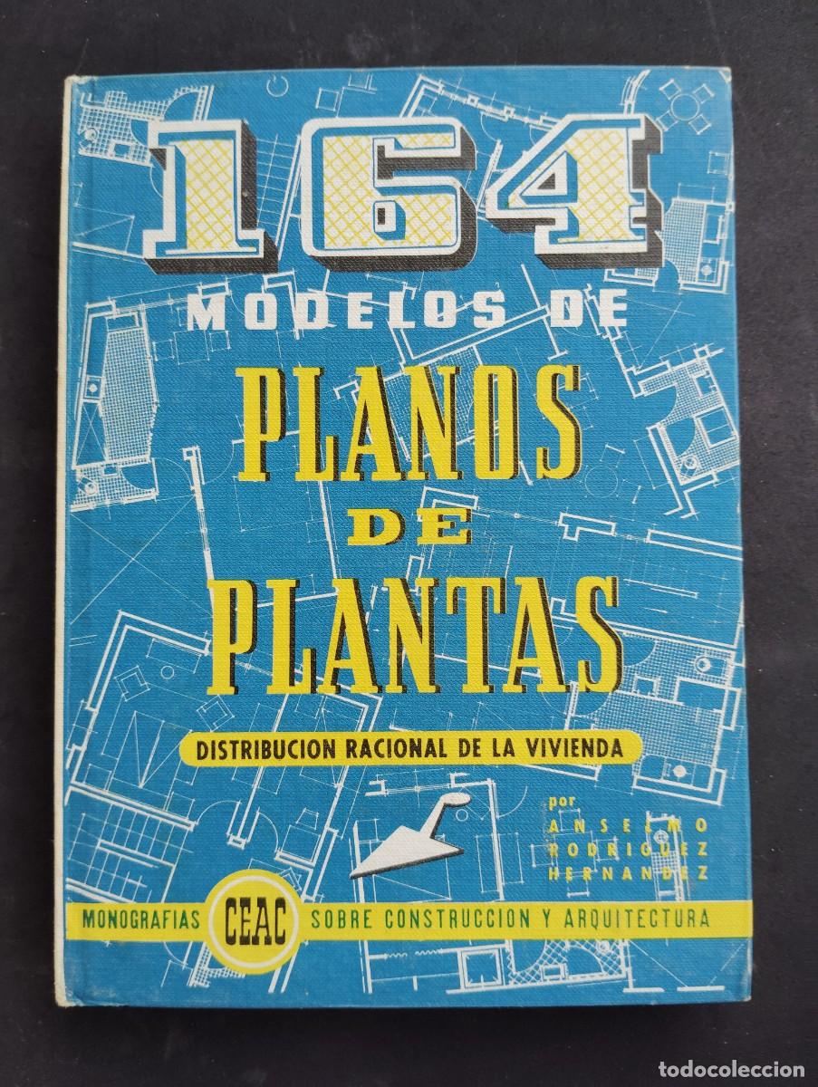 Libros de segunda mano: CEAC EDICIONES. 164 MODELOS DE PLANOS DE PLANTA.