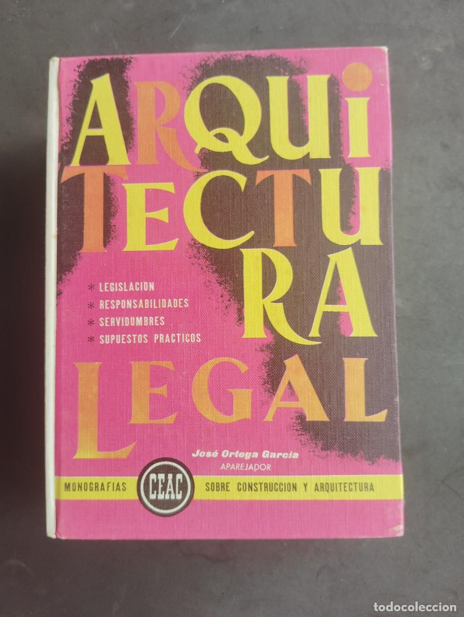 Libros de segunda mano: CEAC EDICIONES. ARQUITECTURA LEGAL