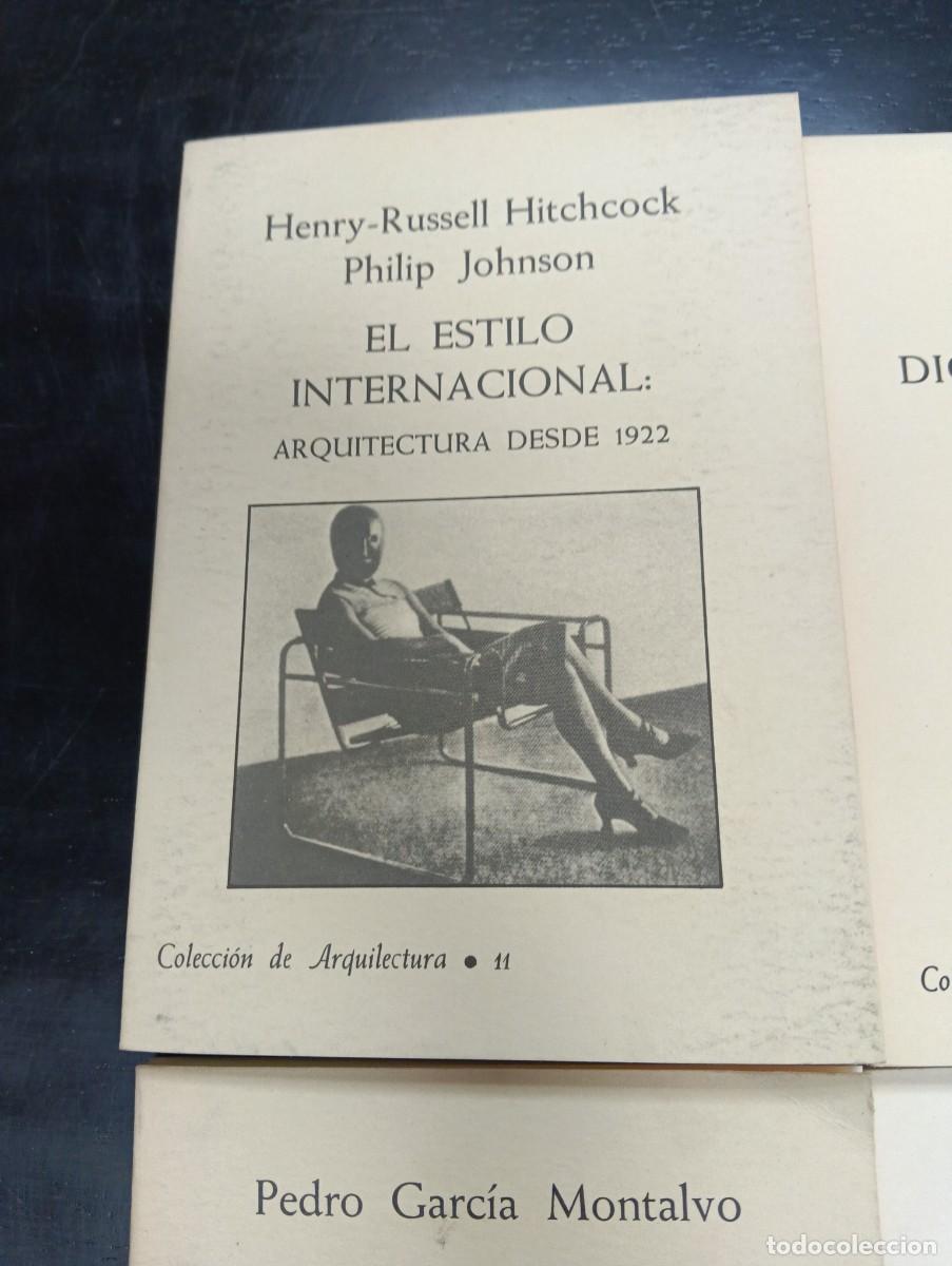 Libros de segunda mano: 7 libros de &rdquo;Colecci&oacute;n de Arquitectura&rdquo; - Foto 5
