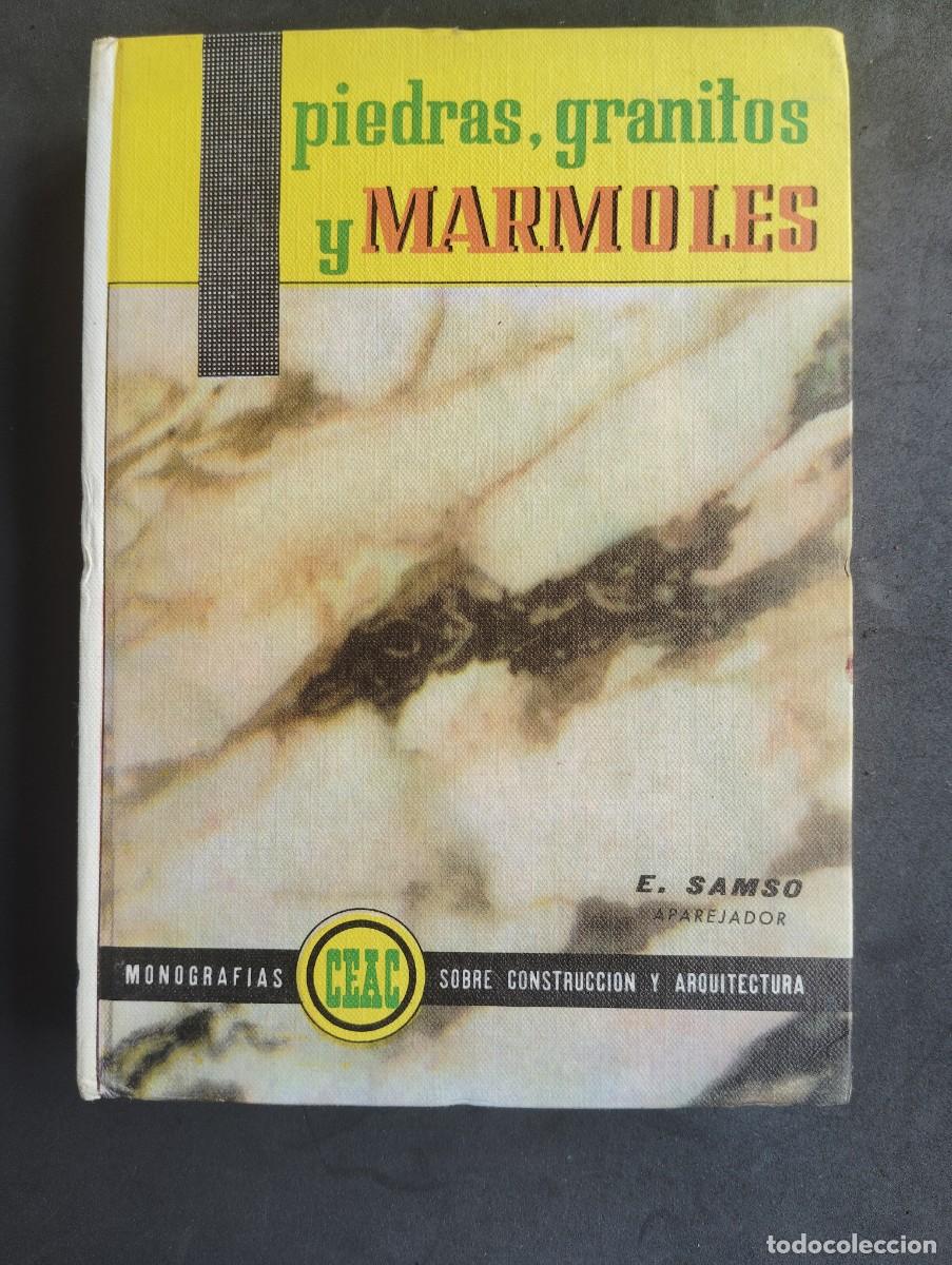 Libros de segunda mano: CEAC EDICIONES. PIEDRAS, GRANITOS Y M&Aacute;RMOLES