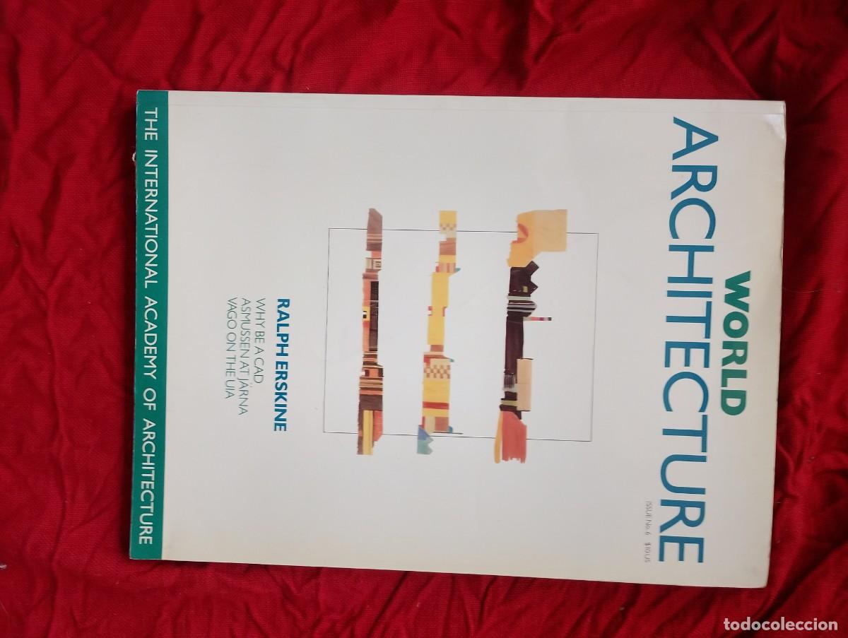 Libros de segunda mano: World Architecture; issue n.6. Con Ralph Erskine analizado en profundidad en esta entrega de la pres