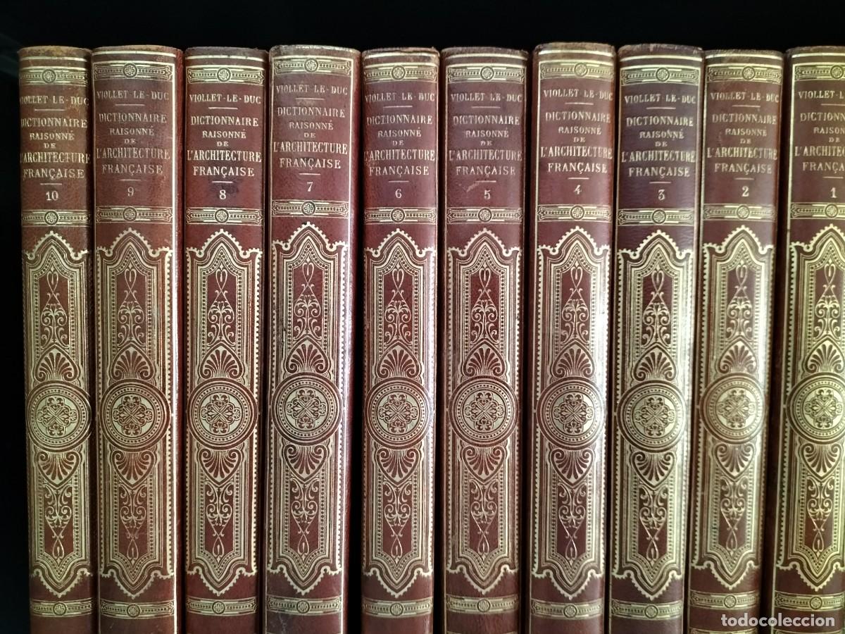 Libros de segunda mano: VIOLLET-LE-DUC - Diccionario razonado de arquitectura francesa del siglo XI al XVI. csbbltc5b